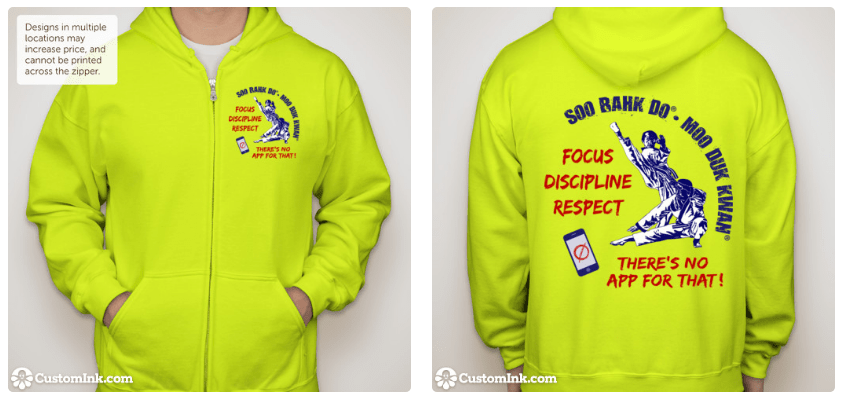 Official Licensed Moo Duk Kwan® Apparel January 2017