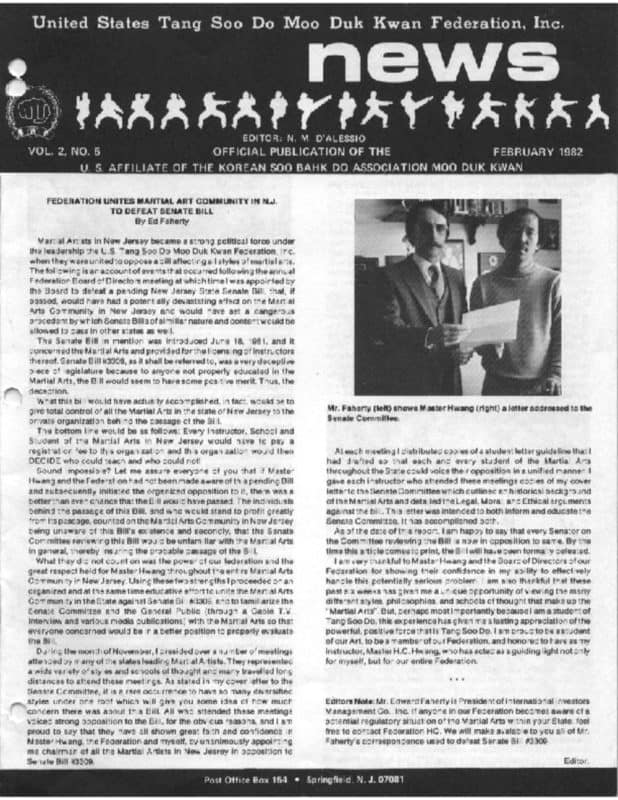 thumbnail of 1982 02 Usa Moo Duk Kwan Federation Newsletter