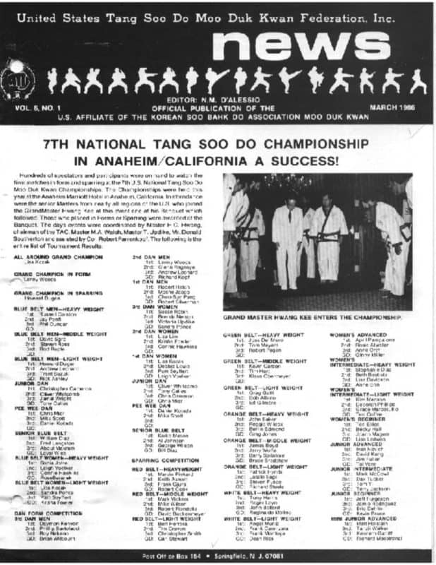 thumbnail of 1986 03 Usa Moo Duk Kwan Federation Newsletter