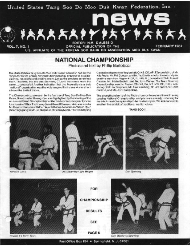 thumbnail of 1987 02 Usa Moo Duk Kwan Federation Newsletter