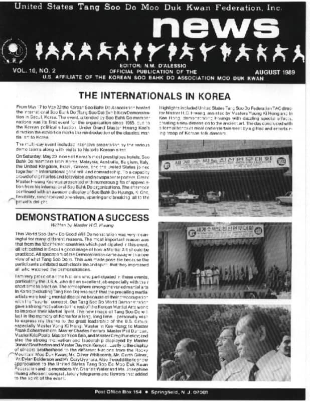 thumbnail of 1989 08 Usa Moo Duk Kwan Federation Newsletter
