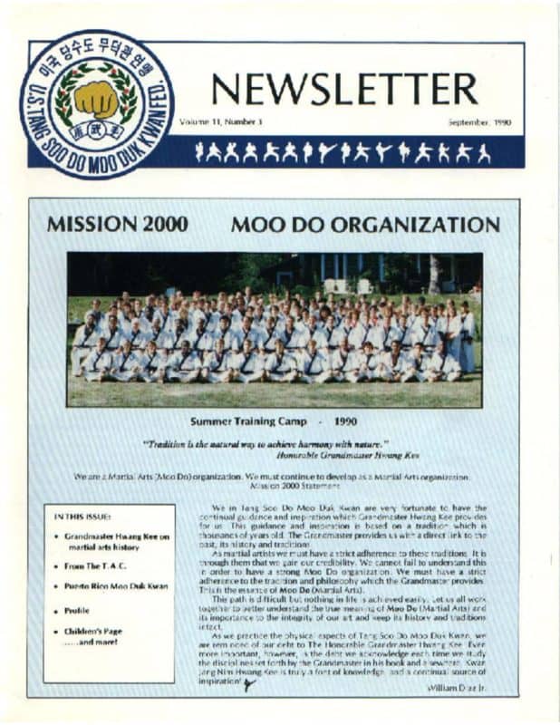 thumbnail of 1990 09 Usa Moo Duk Kwan Federation Newsletter