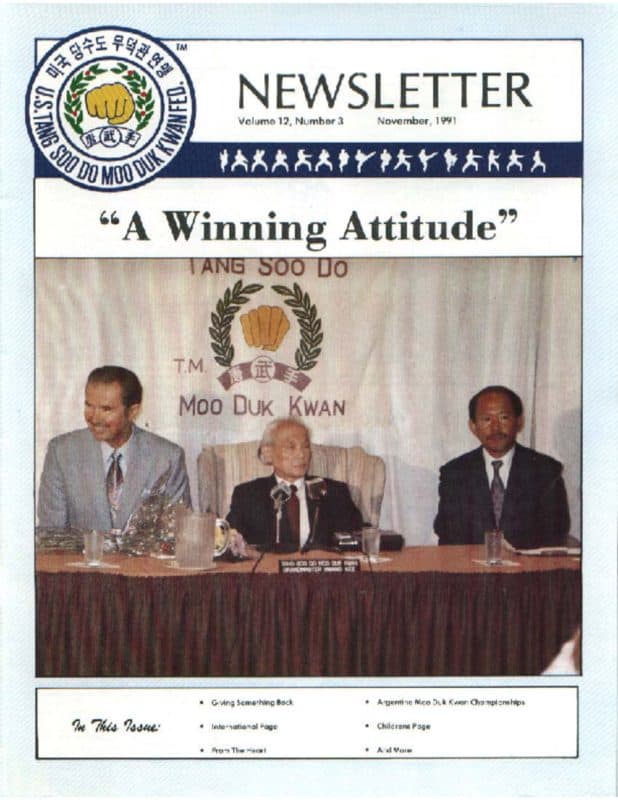 thumbnail of 1991 11 Usa Moo Duk Kwan Federation Newsletter
