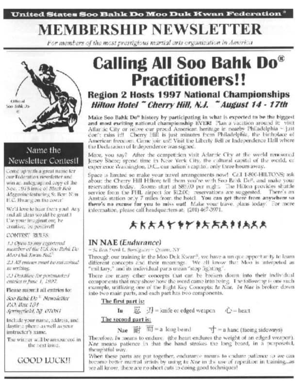 thumbnail of 1997 04 Usa Moo Duk Kwan Federation Newsletter