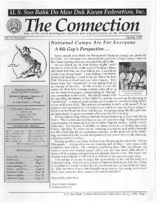 thumbnail of 1999 03 Usa Moo Duk Kwan Federation Newsletter