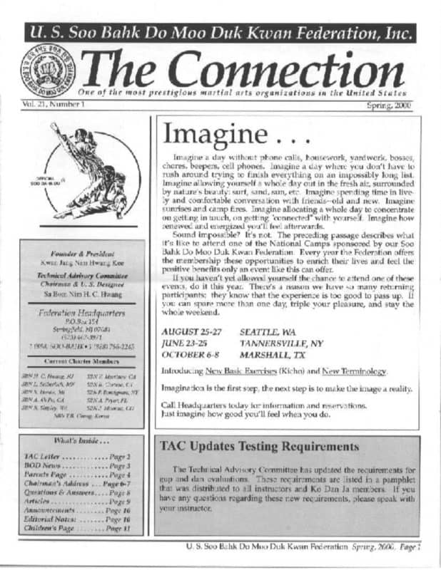 thumbnail of 2000 07 Usa Moo Duk Kwan Federation Newsletter