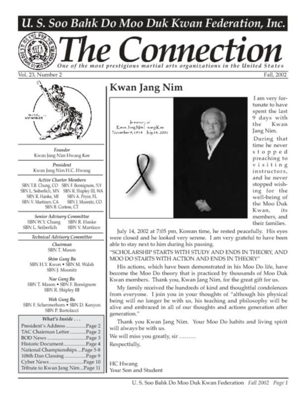 thumbnail of 2002 09 Usa Moo Duk Kwan Federation Newsletter