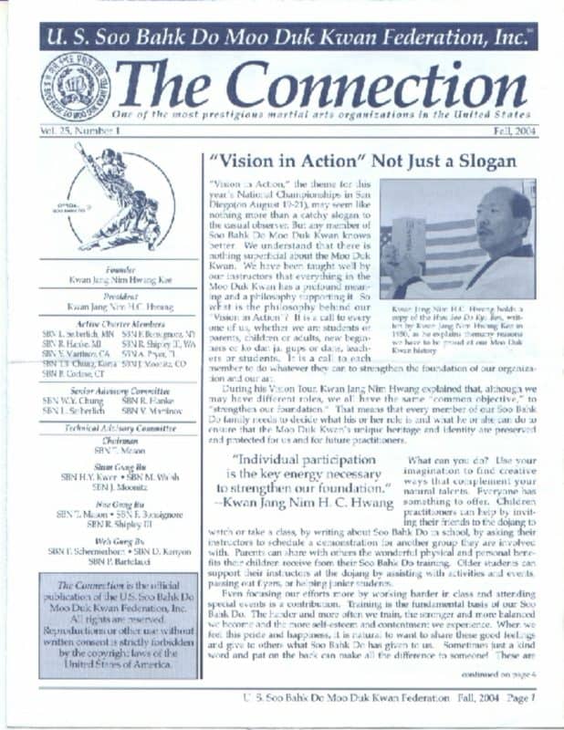 thumbnail of 2004 09 Usa Moo Duk Kwan Federation Newsletter
