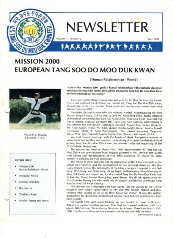 thumbnail of 1990 05 Usa Moo Duk Kwan Federation Newsletter