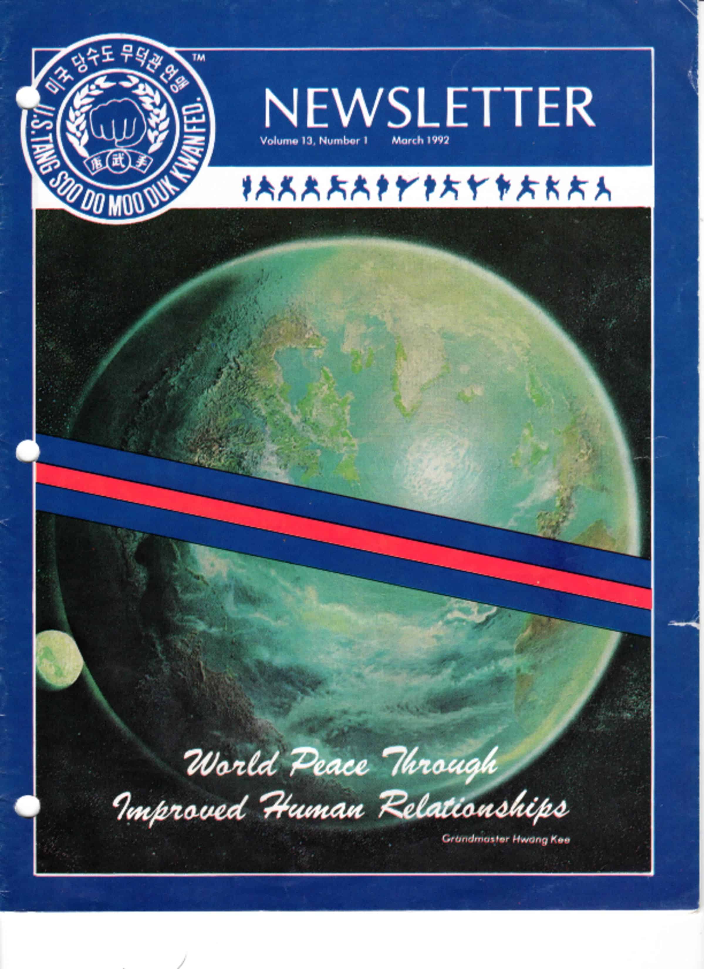 thumbnail of 1992 03 Usa Moo Duk Kwan Federation Newsletter